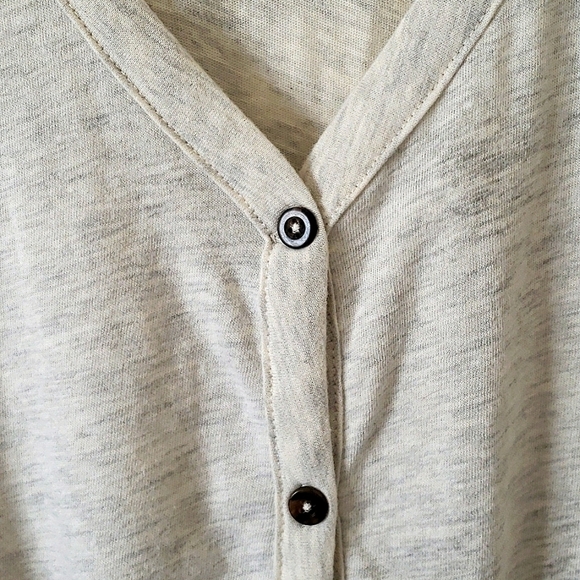 Rivalry Threads Crimson Tide Space Dyed  Long Sleeve Tie Hem Tunic Size S - Picture 4 of 9